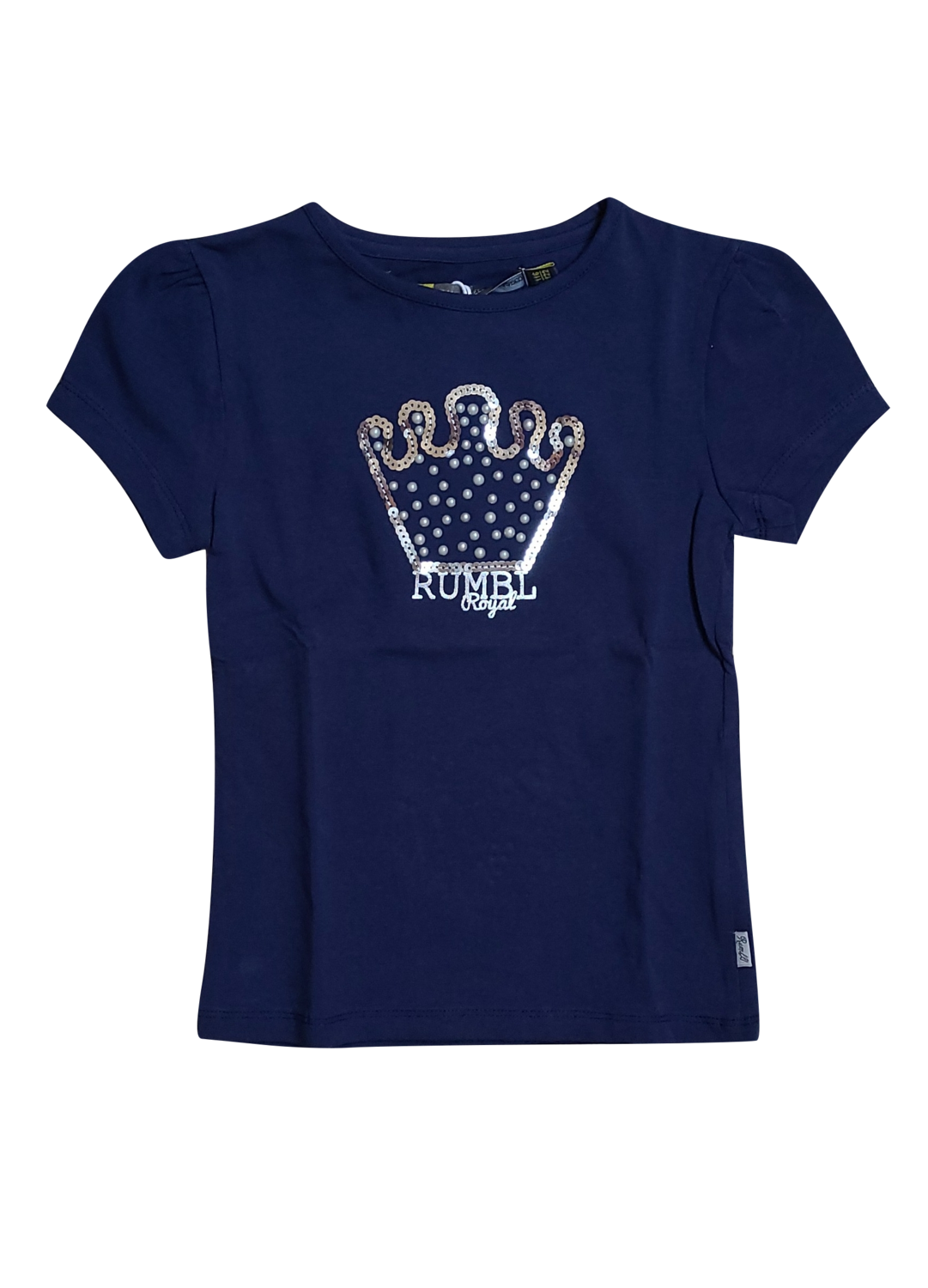 T-shirt "Crown" Rumbl Blauw