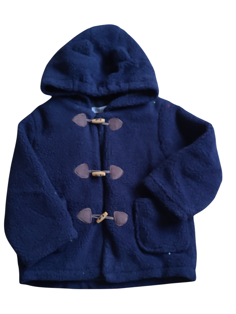 Mantel/Kap Teddy P'tit Filou Blauw