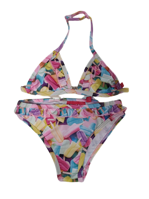 Bikini "Frisco" Someone Multi Bedrukt