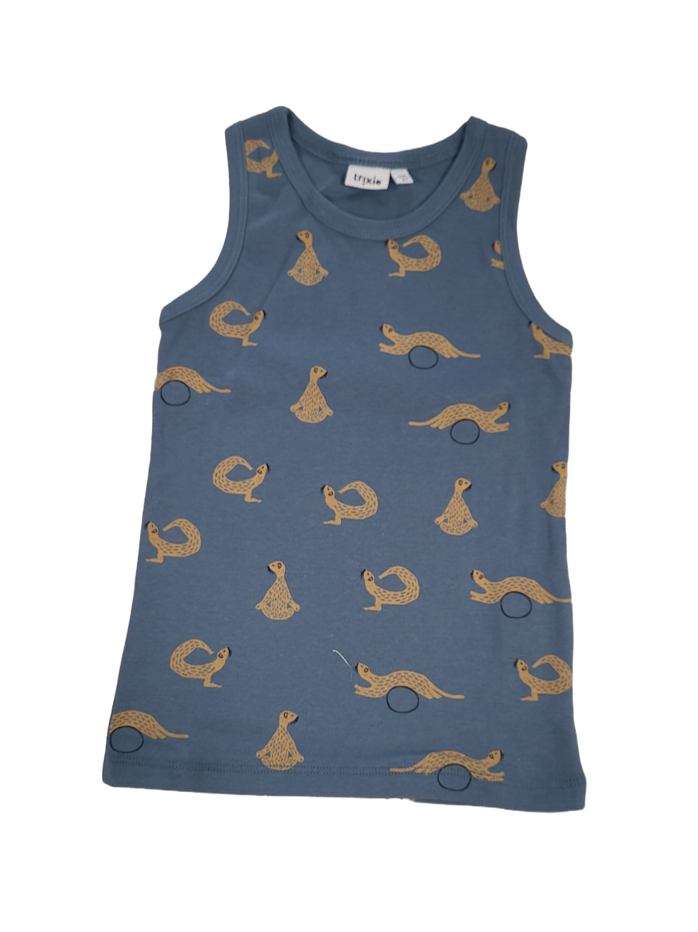 Jongens Singlet "Otter" Trixie Petrol 2 st