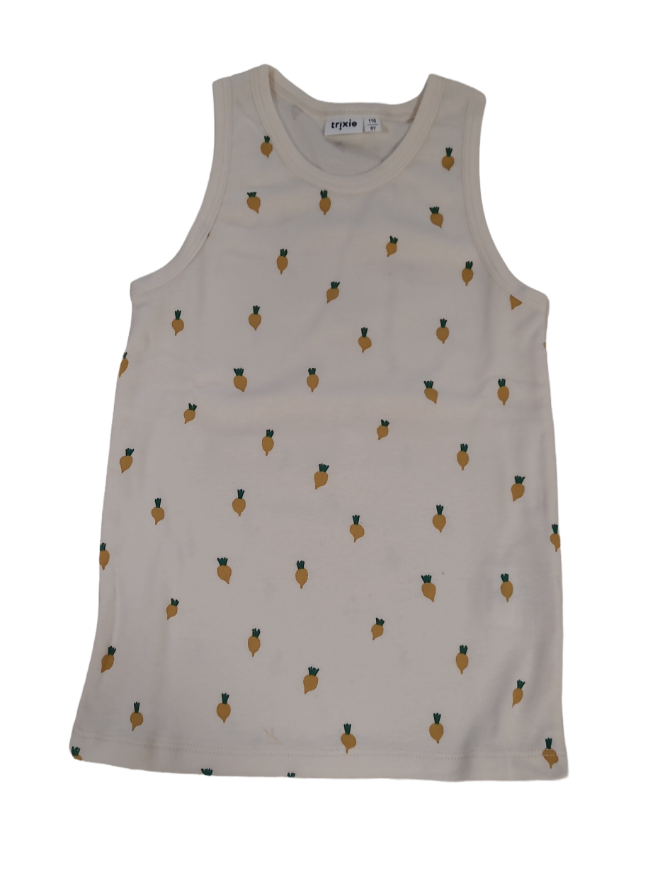 Meisjes Singlet Trixie Roos Bedrukt 2 st