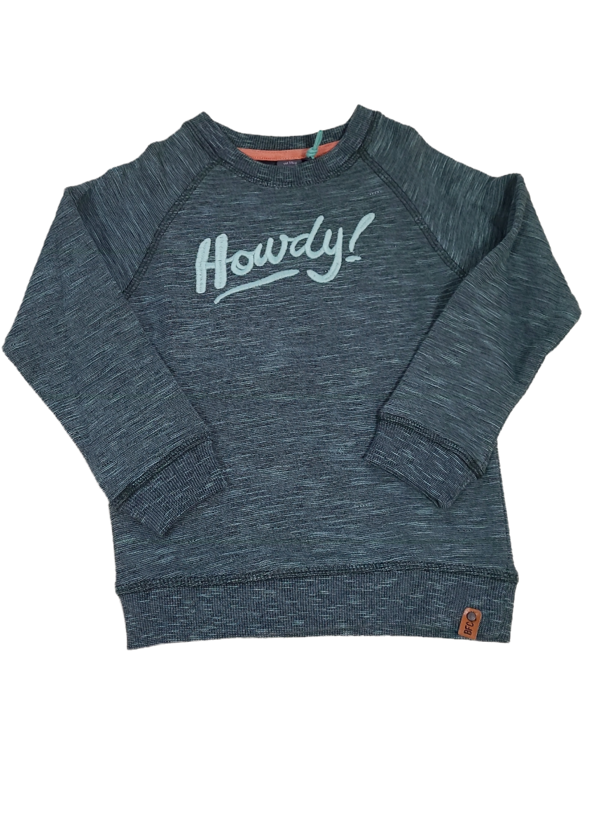 Sweater "Howdy" Babyface Groen