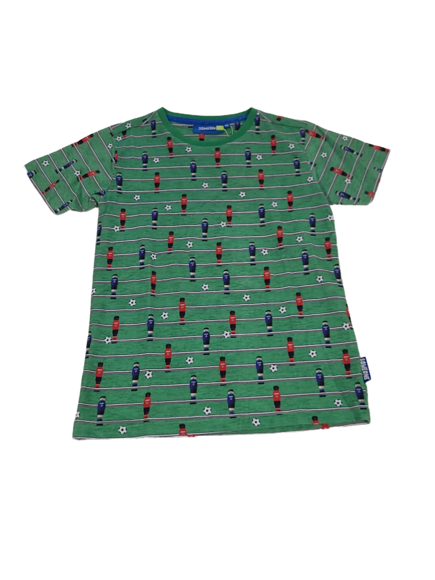 T-shirt "Tafelvoetbal" Someone Groen