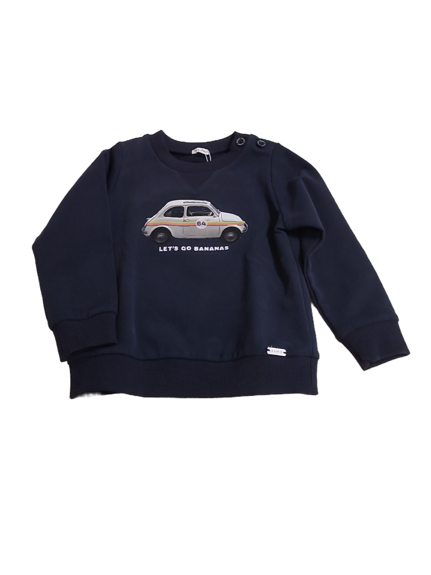 Sweater L/M "Let's Go Bananas" Gymp Marine