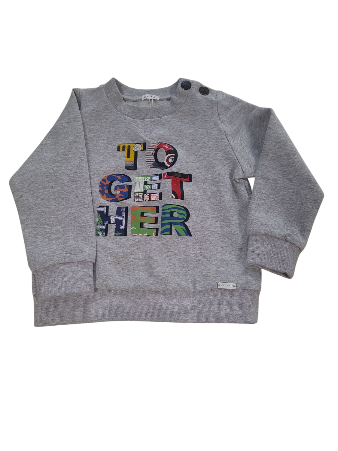Sweater "Together" Gymp Grijs