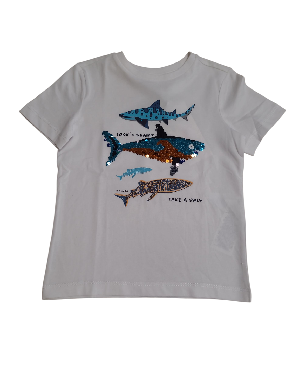 T-shirt "Look 'N Sharp" S-Oliver Wit