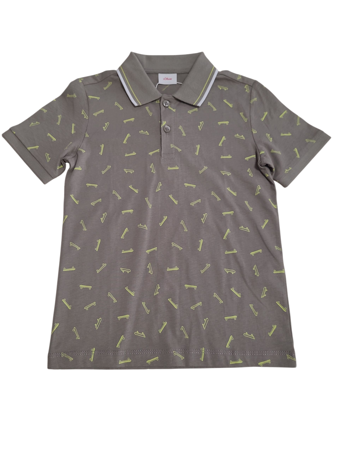 Polo "Skateboard" S-Oliver Kaki