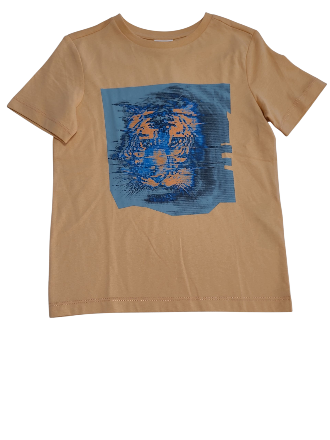 T-shirt "Tijger" S-Oliver Perzik