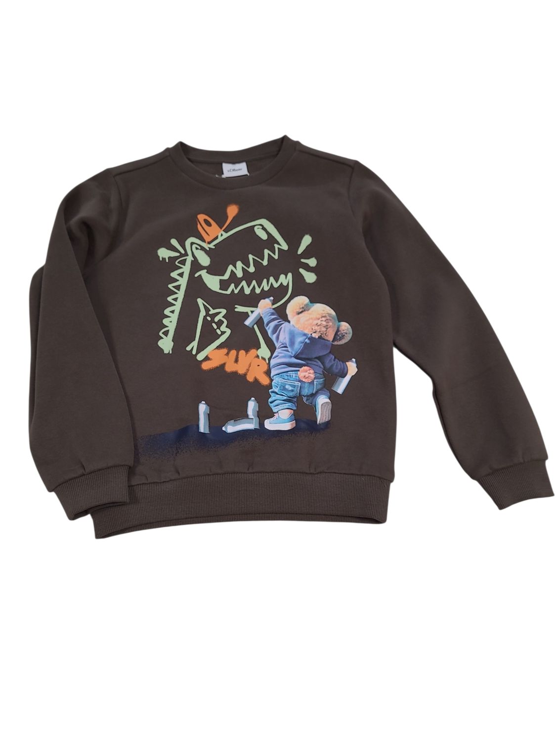 Sweater "SLVR" S-Oliver Kaki