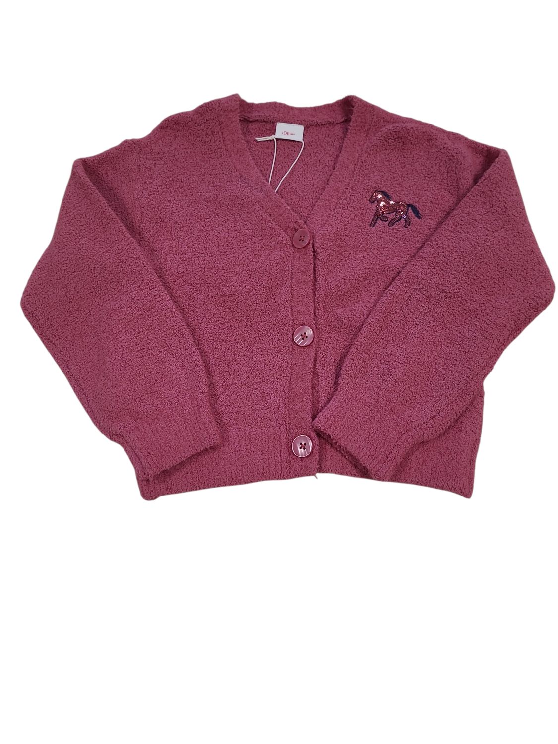 Gilet "Horse" S-Oliver Cassis Fluffy