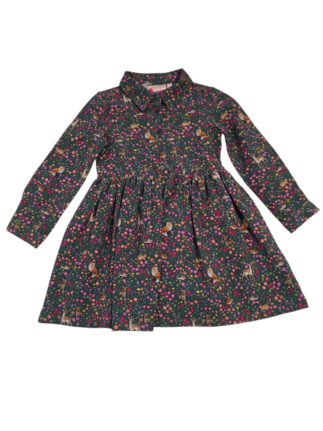 Kleed "Forest" Someone Kaki Bedrukt