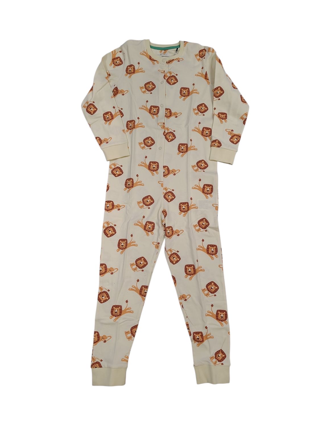 Onesie Unisex "Leeuw" Woody Pastel Geel