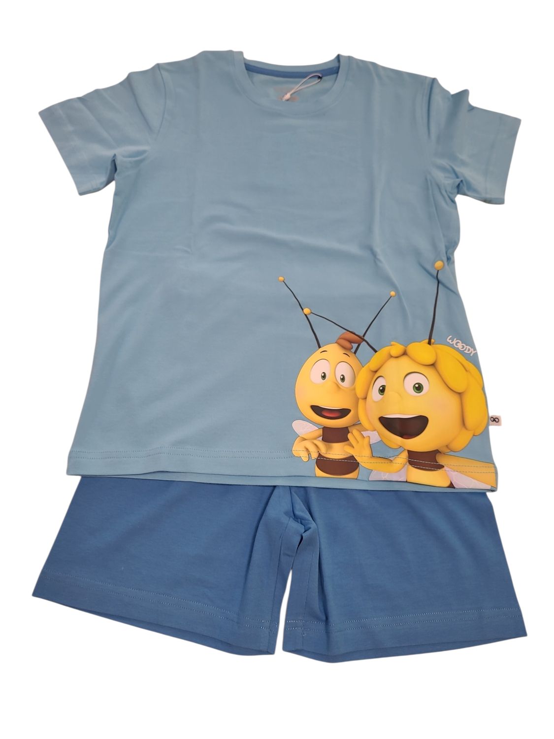 Jongens Pyjama K/M Short "Maya De Bij" Woody Blauw
