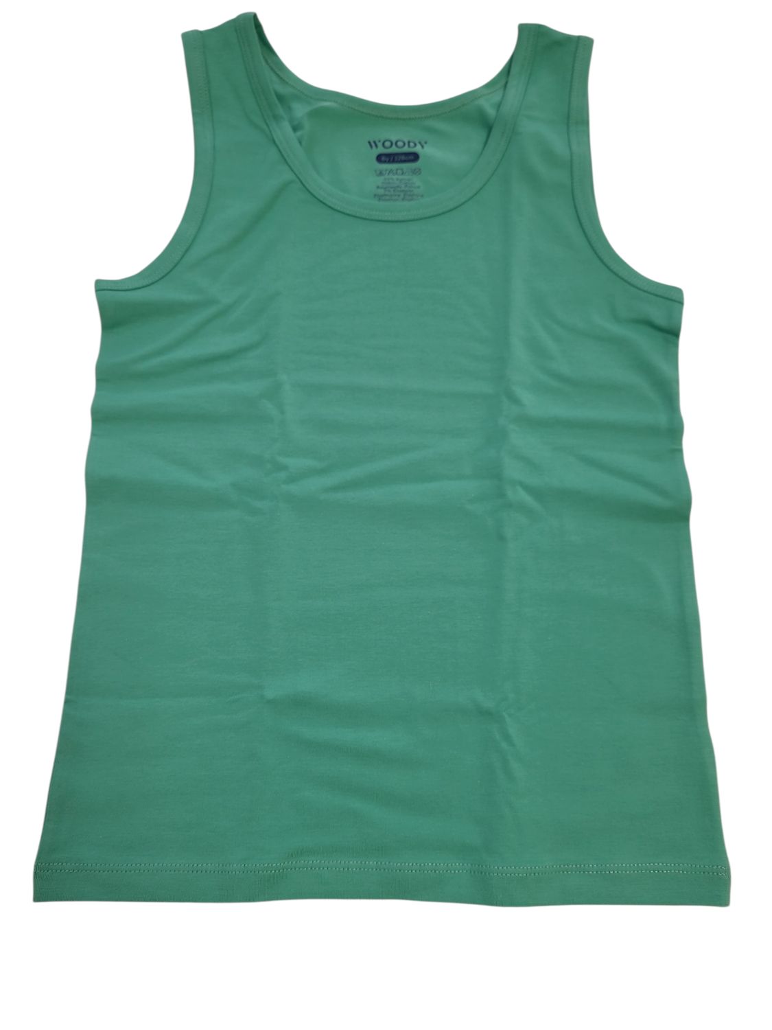 Jongens Singlet Woody Groen