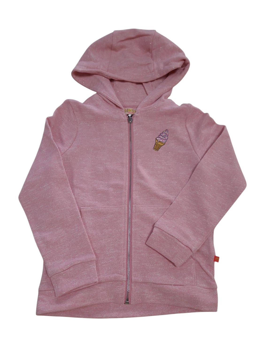 Gilet/Kap "Ijsje" Someone Roos Glitter