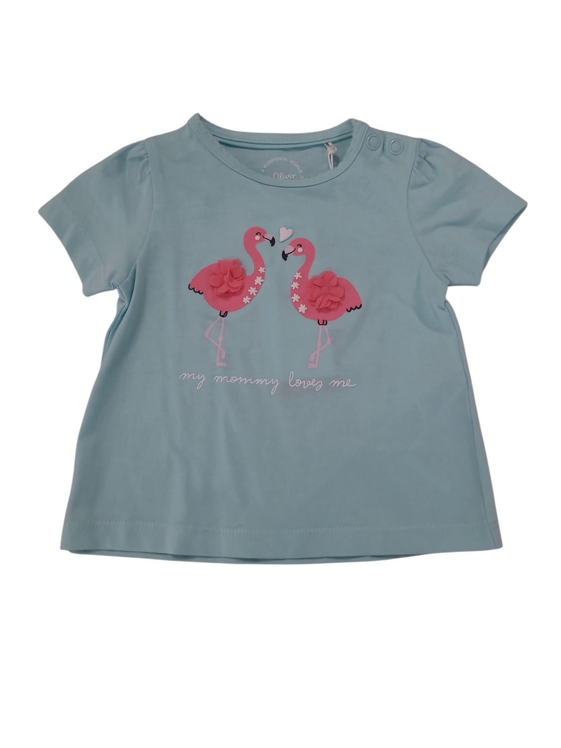 T-shirt "My Mommy Loves Me" S-Oliver Mint