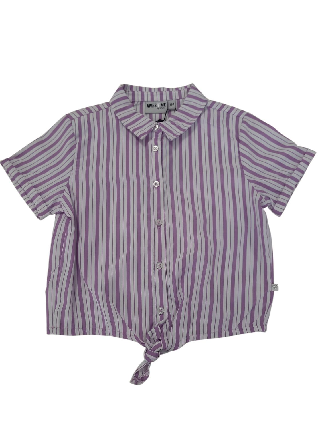 Blouse Someone Lila Gestreept