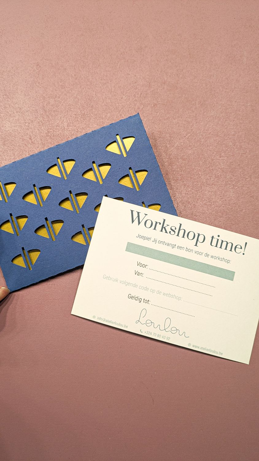 Cadeaubon workshop