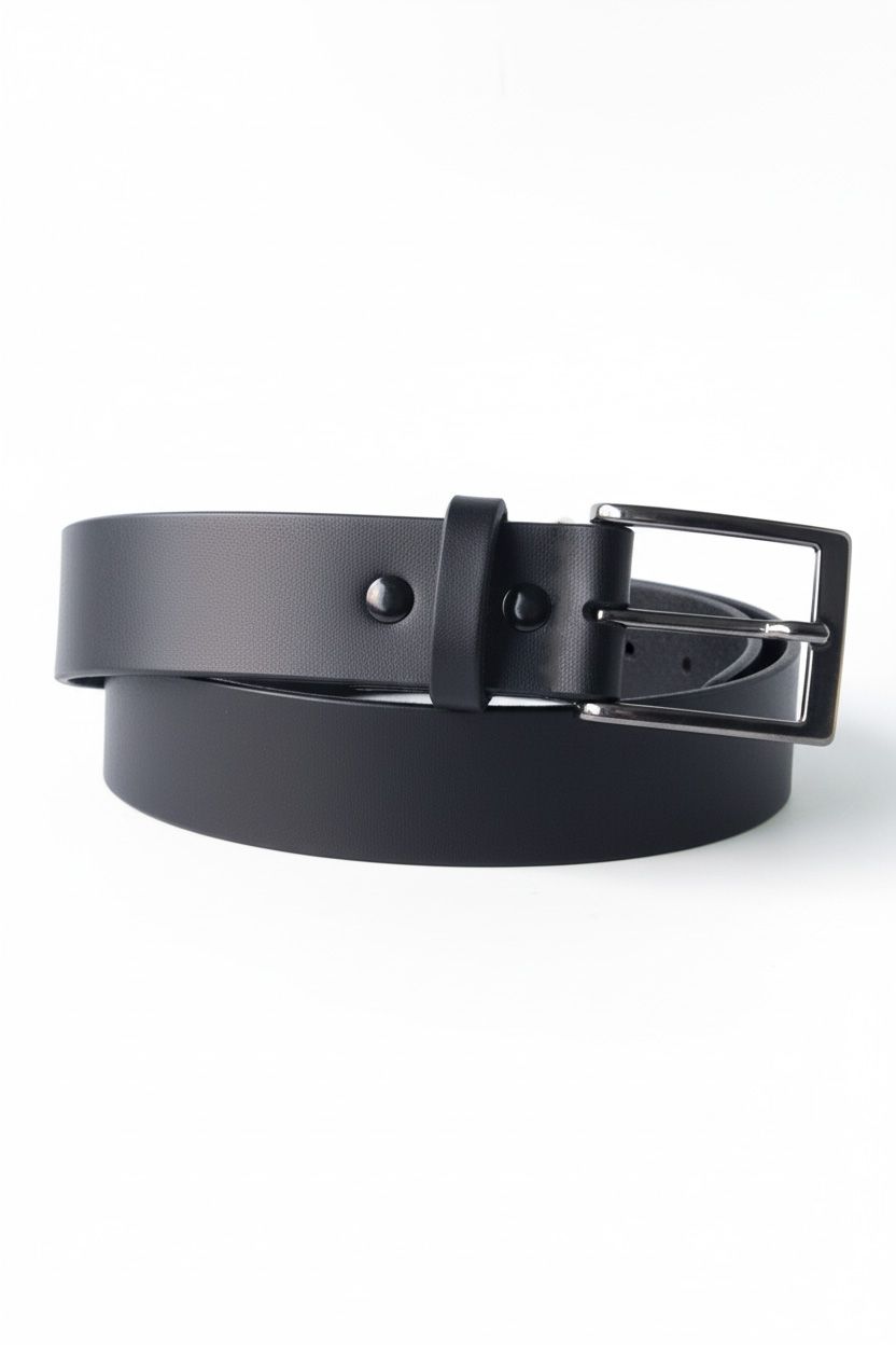 It&#39;s a man&#39;s belt herenriem - boekschroeven - zwart