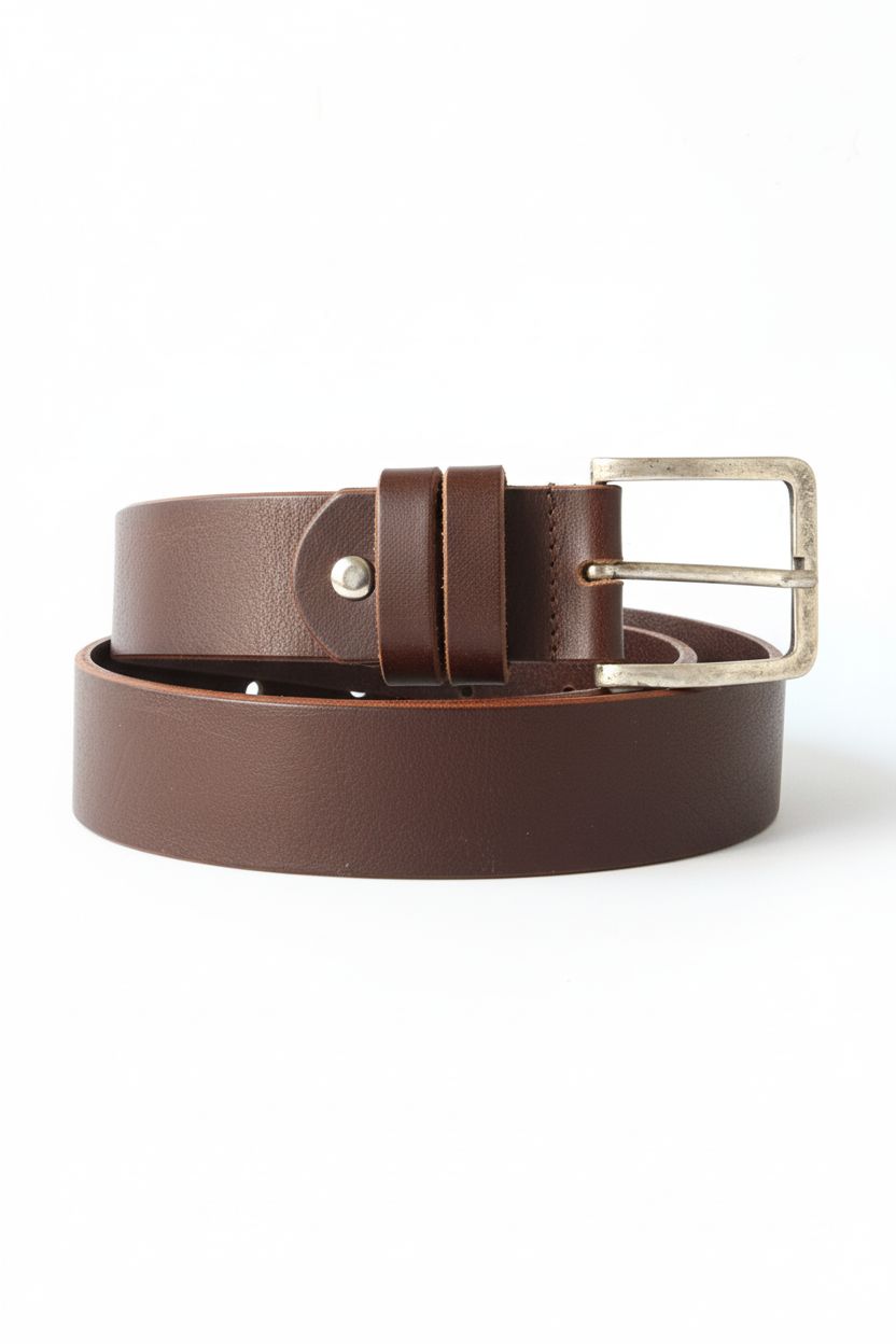 More is more herenriem, Kleur riem: Optie 4: volledig donkerbruin