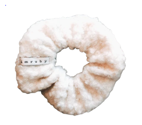 IMRUBY - ANEMONE Scrunchie - Teddy