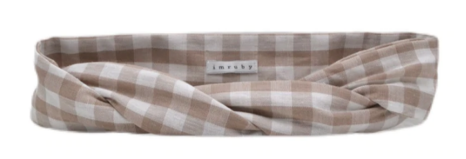 IMRUBY - LOLA Haarband - Geruit