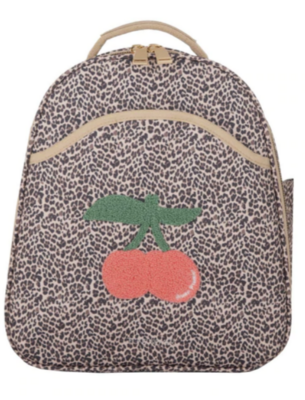 JEUNE PREMIER - Backpack Ralphie - Leopard Cherry