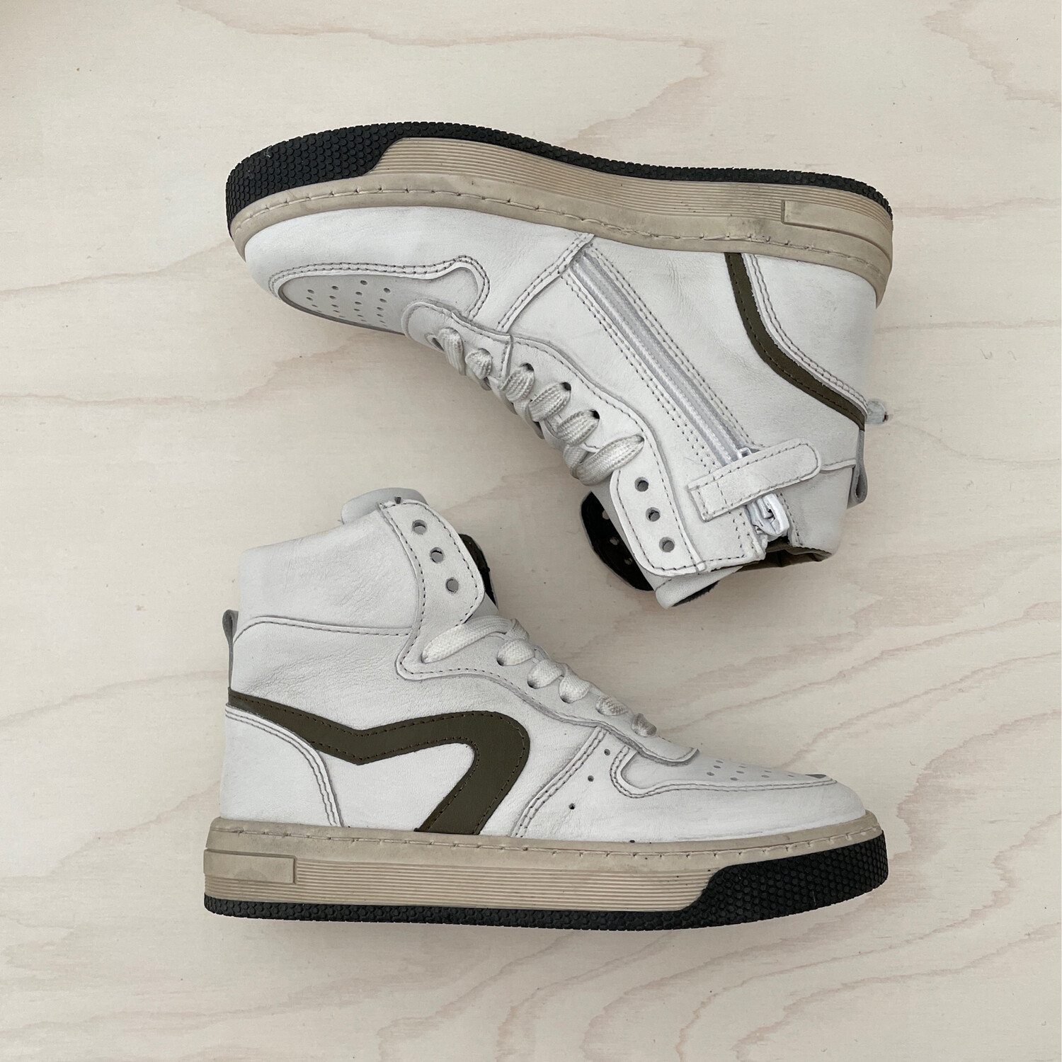 HIP - Hoge Sneaker - Khaki