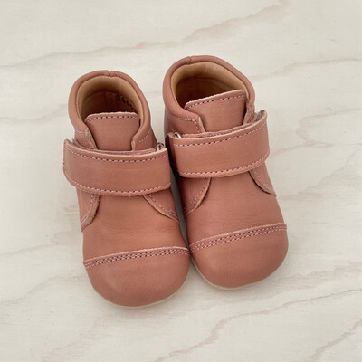PETIT NORD - Soft Sole met velcro - Old Rose