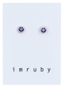 IMRUBY - ALICE Earring -Lila