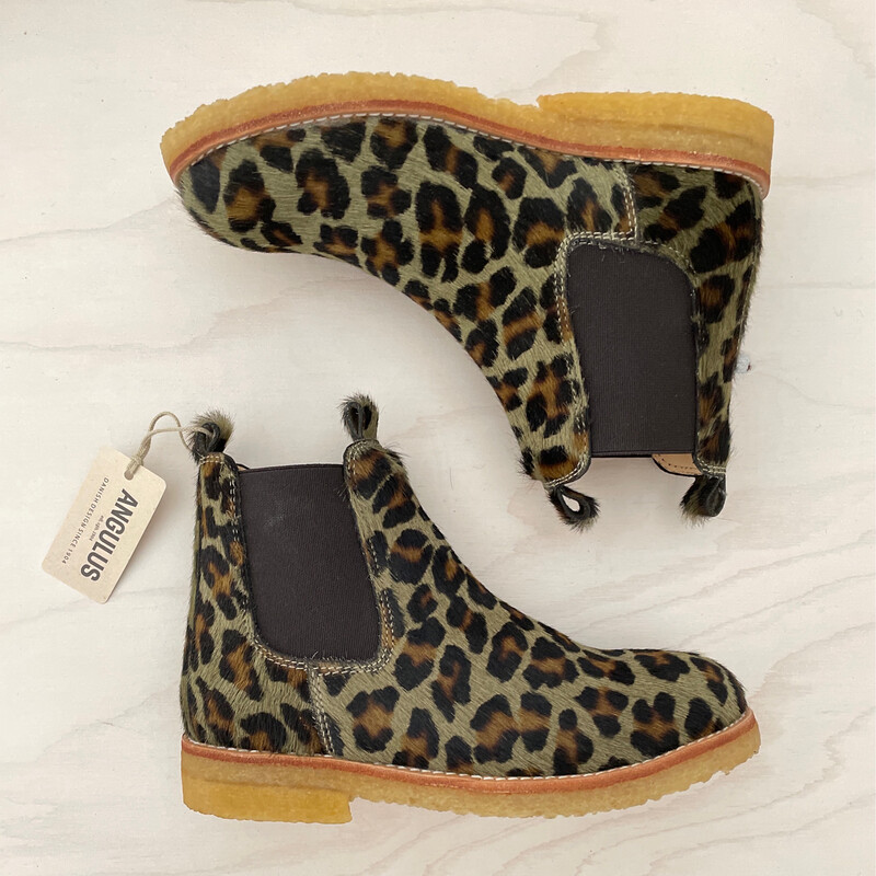 ANGULUS - Chelsea Boot - Leo Khaki