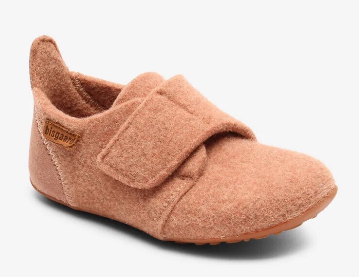 BISGAARD - Pantoffel Casual Wool - Rose