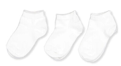 MP Denmark - 3-pack Cotton Sneaker Socks - White Col.01