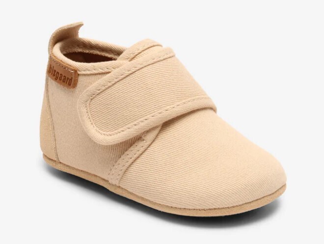 BISGAARD - Baby Pantoffel Cotton - Creme