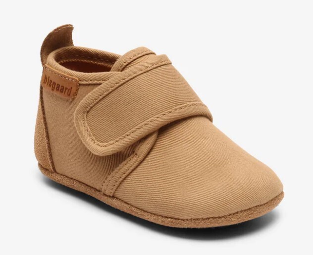 BISGAARD - Baby Pantoffel Cotton - Camel