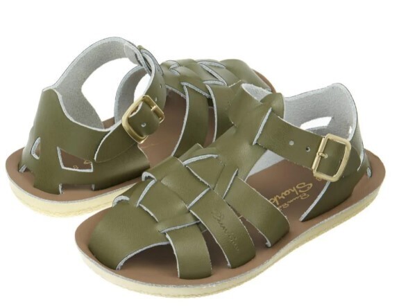 SALT WATER - Sandaal Shark - Olive