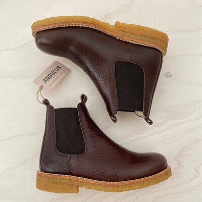 ANGULUS - Chelsea Boot - Dark Brown (Maat 24 -34)