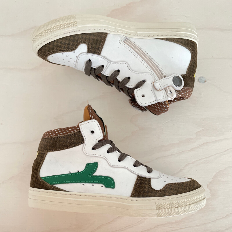 RONDINELLA - Hoge sneaker - White Brown