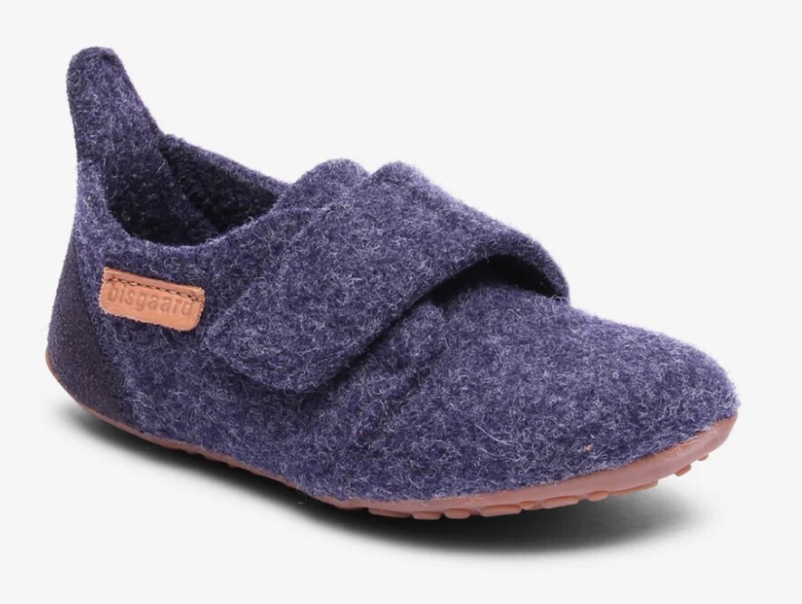 BISGAARD - Pantoffel Casual Wool - Blue