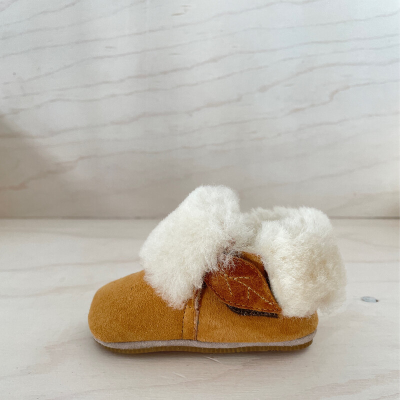NATURINO - Babyslofje - Suede Wol