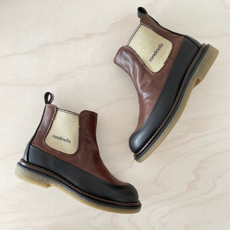 RONDINELLA - Chelsea Boot - Nero Marron