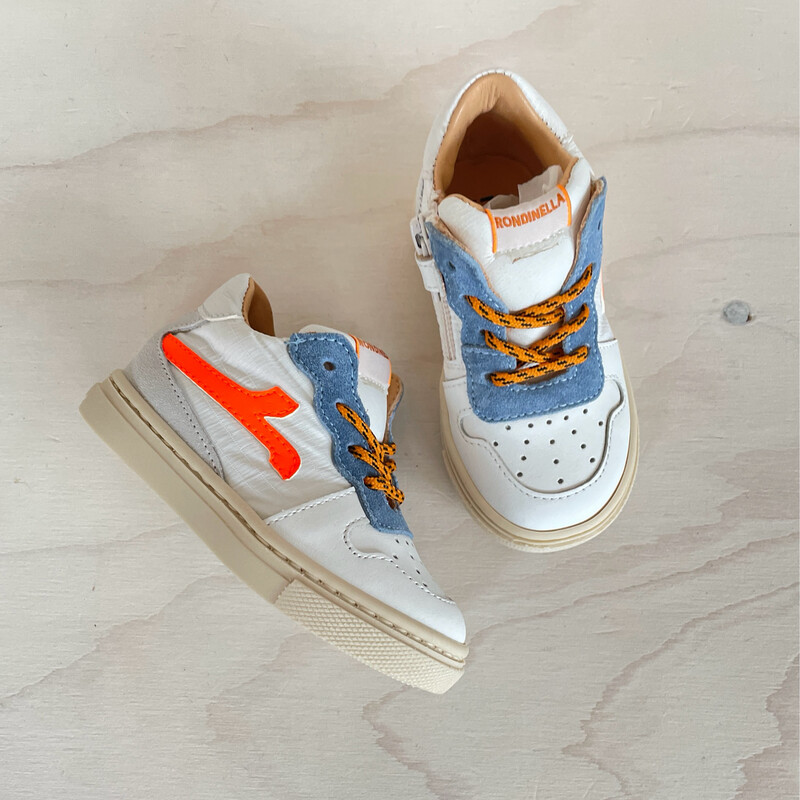 RONDINELLA - Sneaker Mini - White Jeans