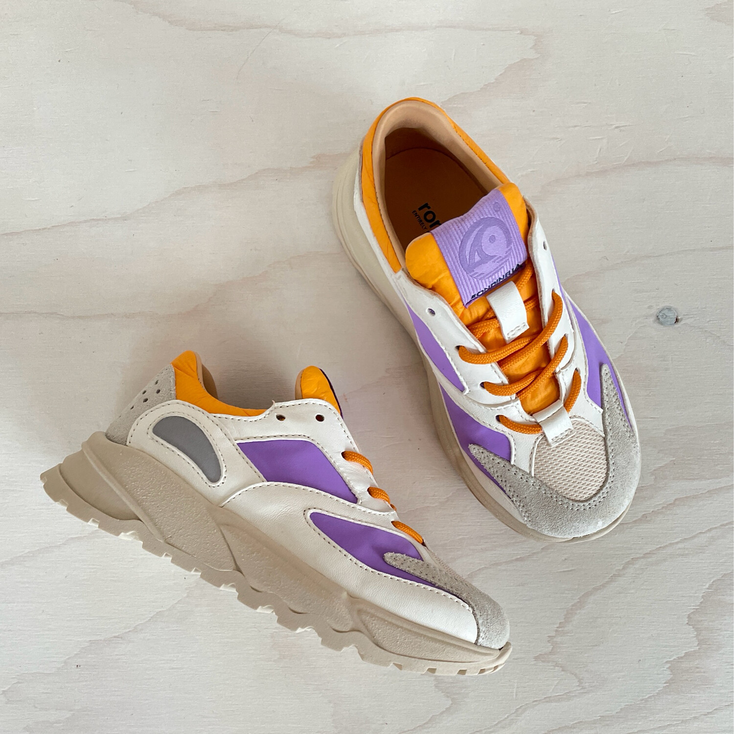 RONDINELLA - Sneaker - White Purple