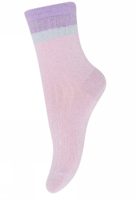 MP DENMARK - Norma - Glitter Socks - Fragrant Lilac Col.91