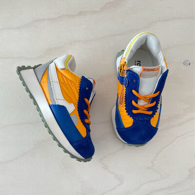 RONDINELLA - Sneaker Mini - Blue Orange
