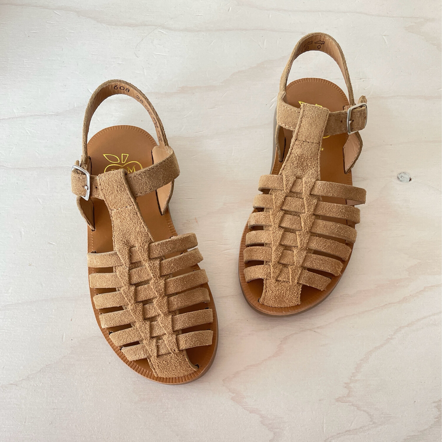 POM D&#39;API - Sandaal Pyla Biky - Light Camel