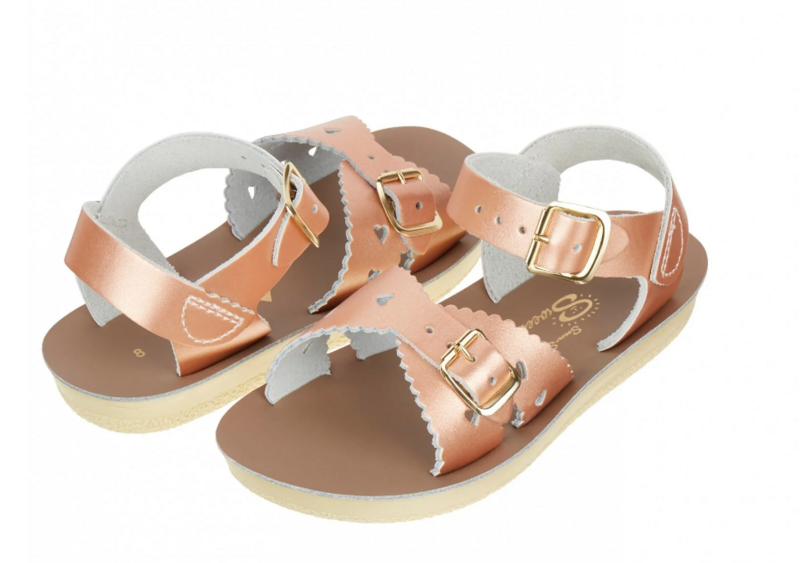 SALT WATER - Sandaal Sweetheart - Rose Gold