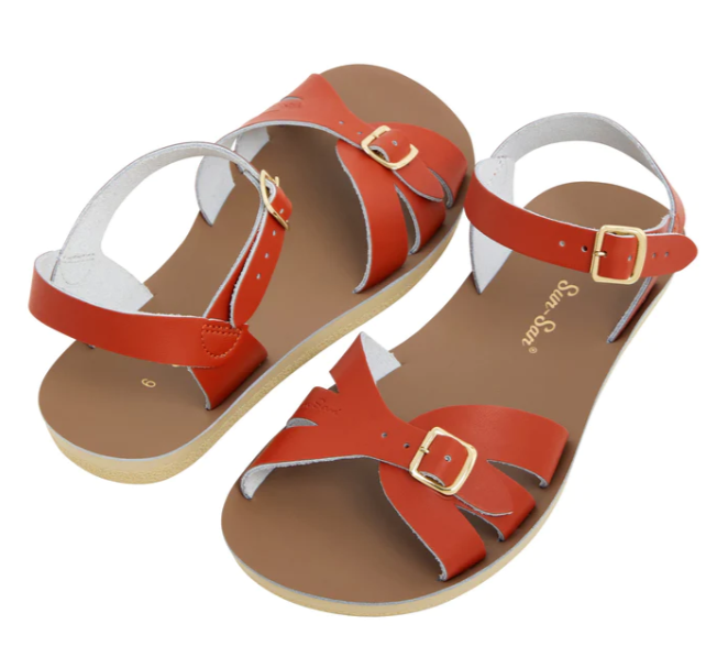 SALT WATER - Sandaal Boardwalk ADULT - Paprika