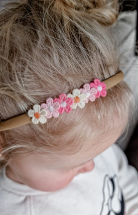 JUULS - Diadeem Flower - Roze