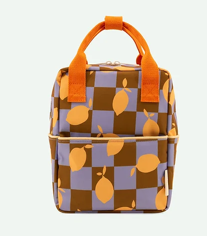 STICKY LEMON - Rugzak - Checkerboard Lemons